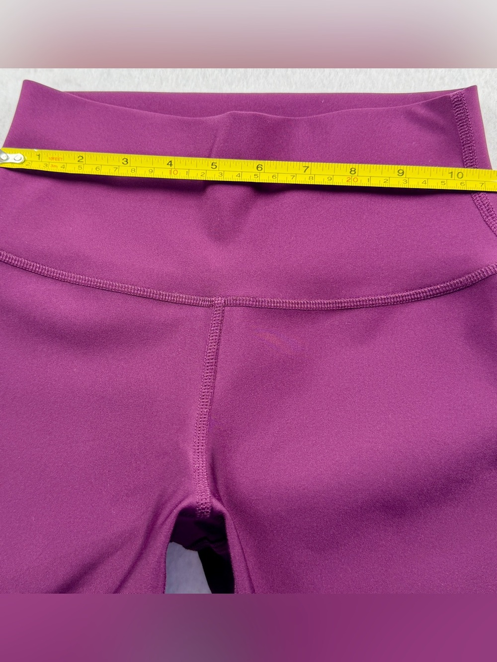 Alo Yoga High-Waist Airlift Leggings Dark Plum Maroon Size Small - Picture 5 of 10